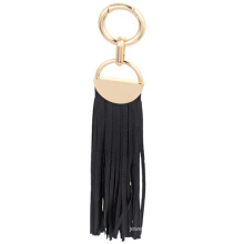 New product for 2016 popular handmade leather tassel key chain